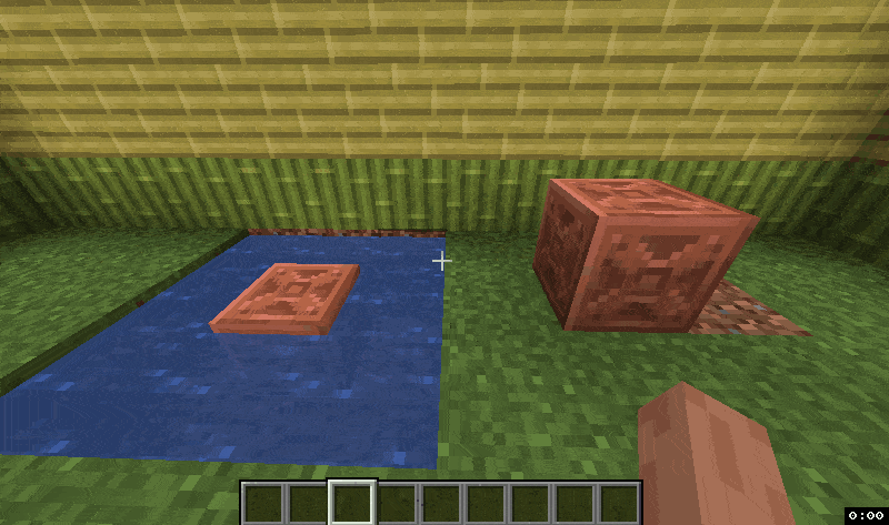 Faster copper block oxidation