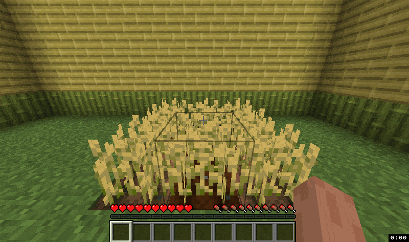 XP from crops