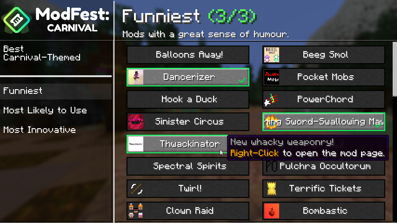 mod preview