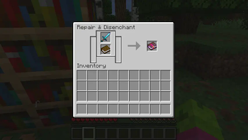Enchanted book grinding