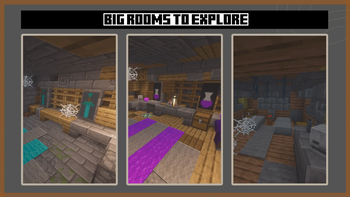 Big rooms to explore
