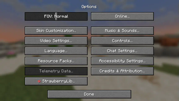 Supporter options