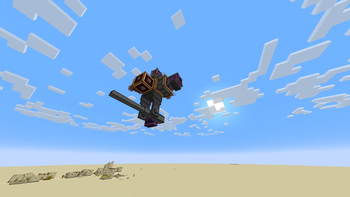 An upside down Autocannon