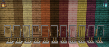 All (without Pale Oak) custom textures on display