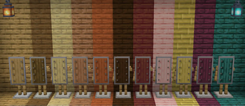 All (without Pale Oak) vanilla-like textures on display