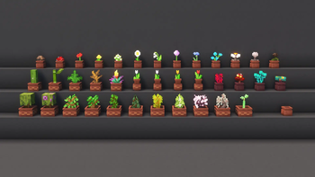 All potted Plants