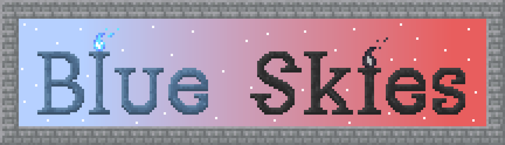 Blue Skies Banner