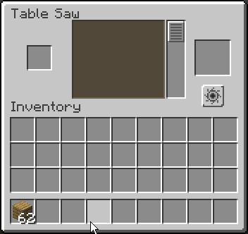 Tablesaw usage