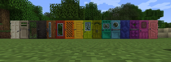 Dyed Doors!