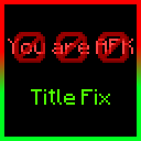 Title Fix Mod