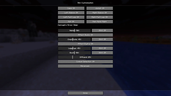 Menu Settings