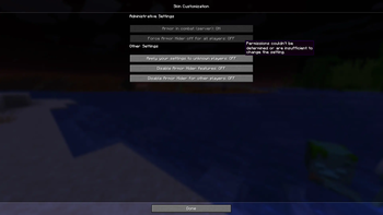 Advanced Settings