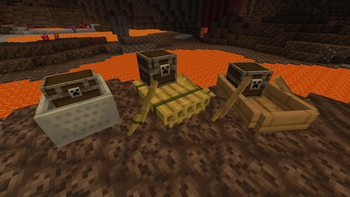 Chest boats and carts
