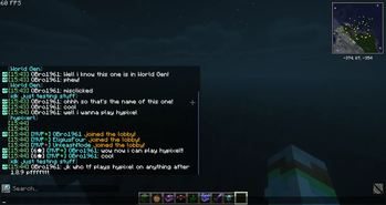 Boundary lines (world and server)