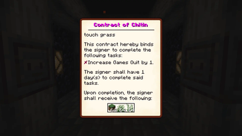 Contract of Chitin