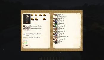 Journal with the skills