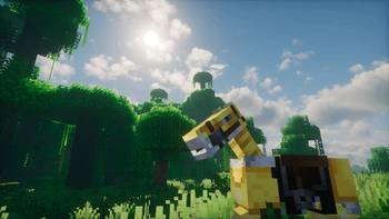 Golden Horse Armor