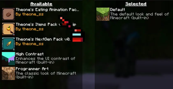Choose Eating Animation Pack!