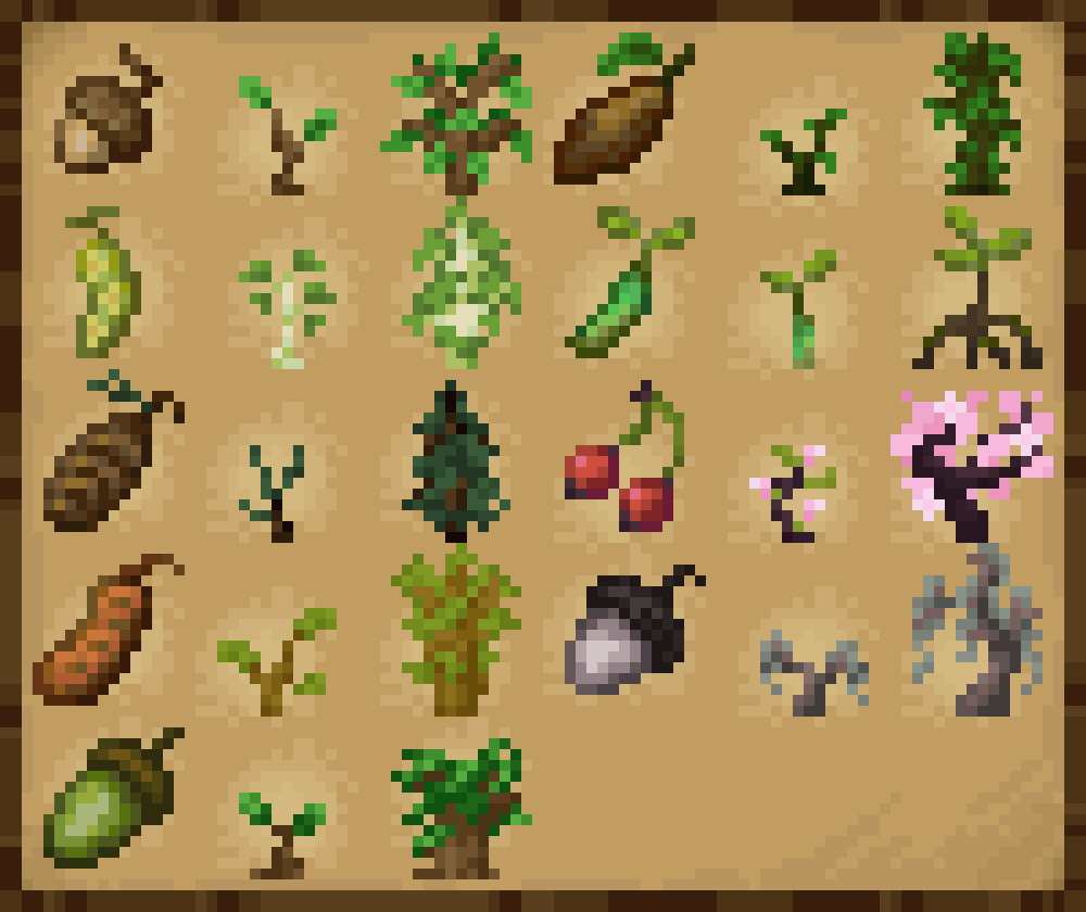 All Seeds, Sprouts and Saplings