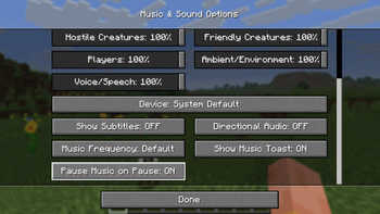 Pause Music on Pause button