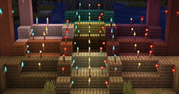All 33 Torch Variants (not incl. Pale Oak/Copper Torches)