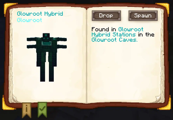 Glowroot Boss Checklist entry (Spawn)