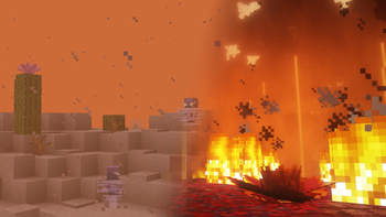 Sandstorm and Crimson Lily