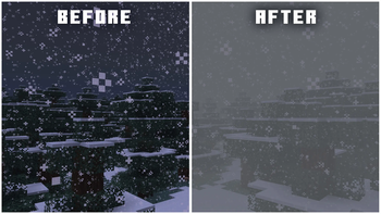 Blizzard Before/After