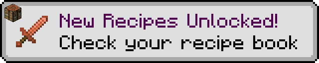 New Recipes Unlocked