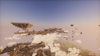 Arid floating Islands