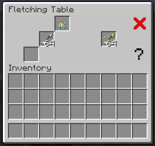 Tipped with lingering potion