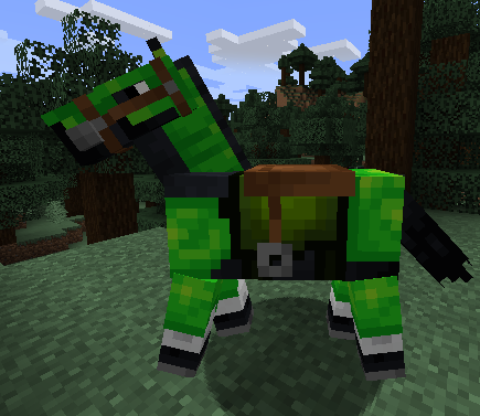 Horse armor!