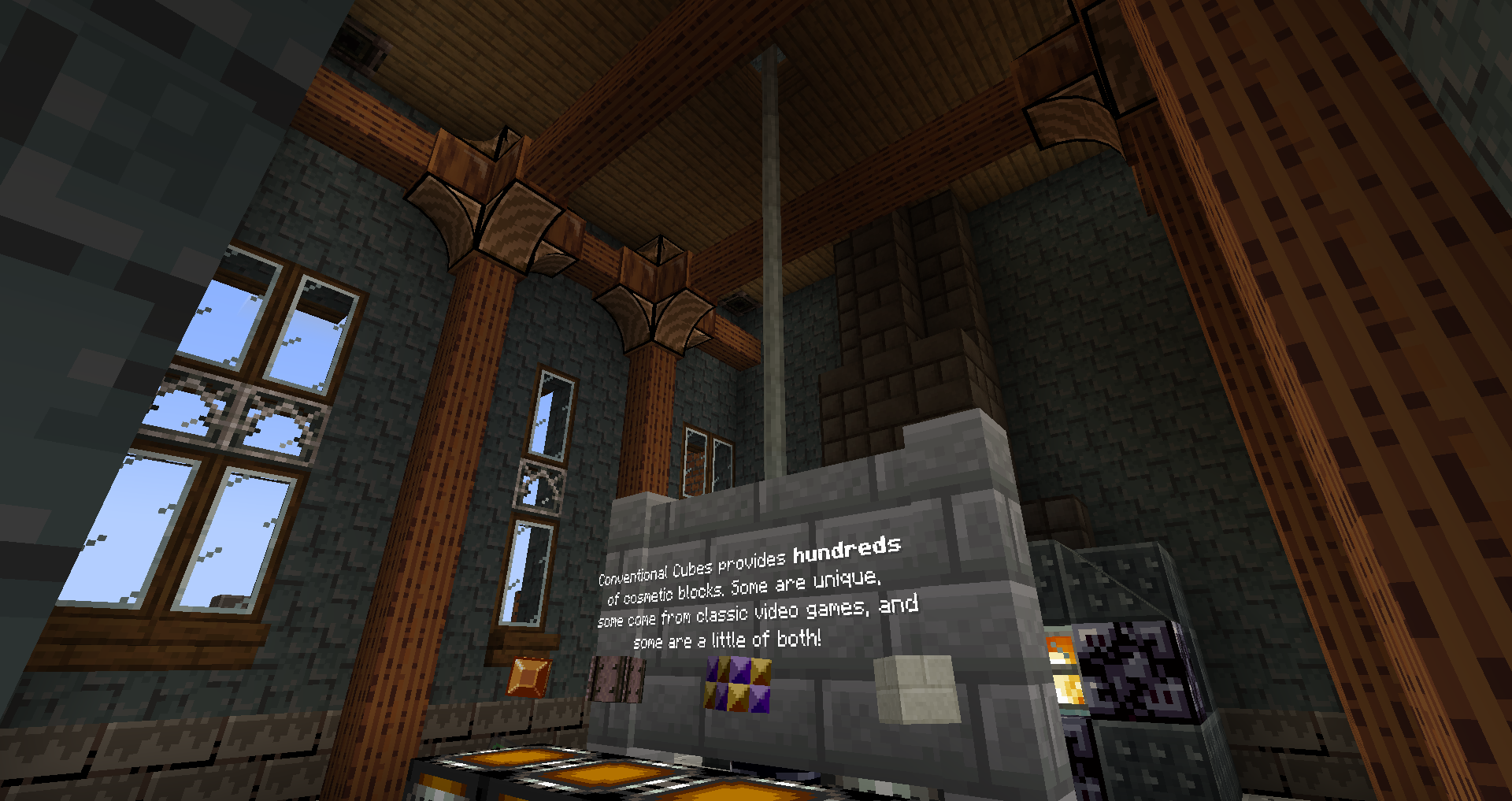 Lo-Fi wood beams