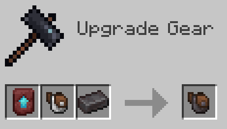 Netherite pouch upgrade recipe