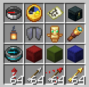 Filled pouch example