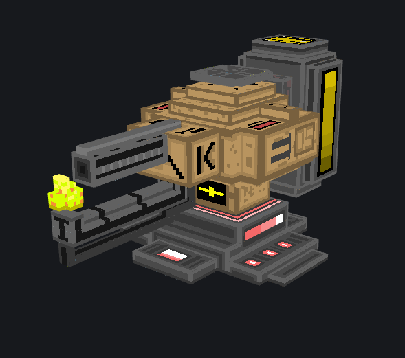 Wooden Flame turret