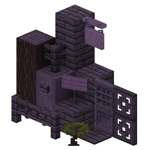 Purple Heart Block Set