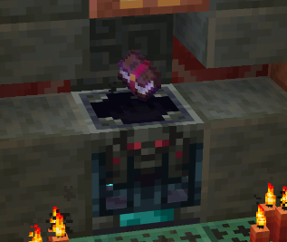 An ominous vault dispensing an enchanted book
