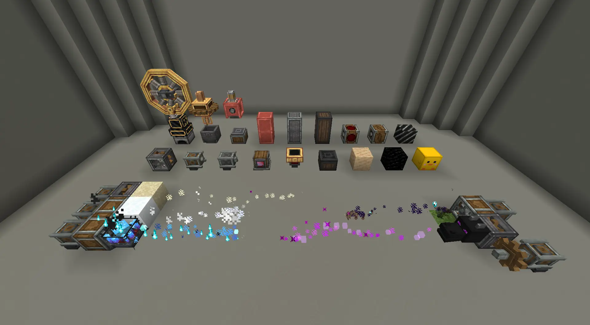 Screenshot of the features