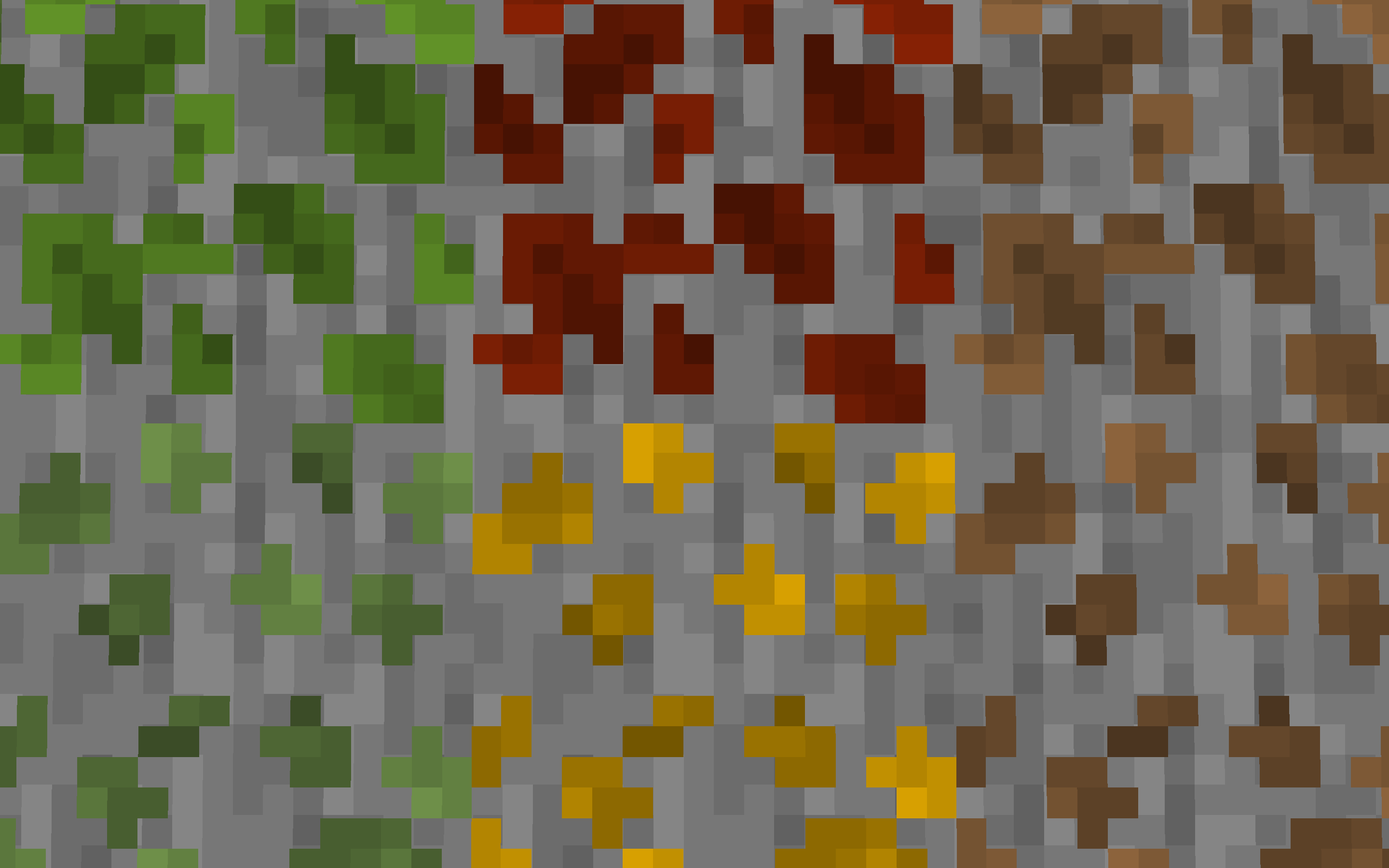 Leaf Litter Varients on Display (Oak - Top, Birch - Bottom)