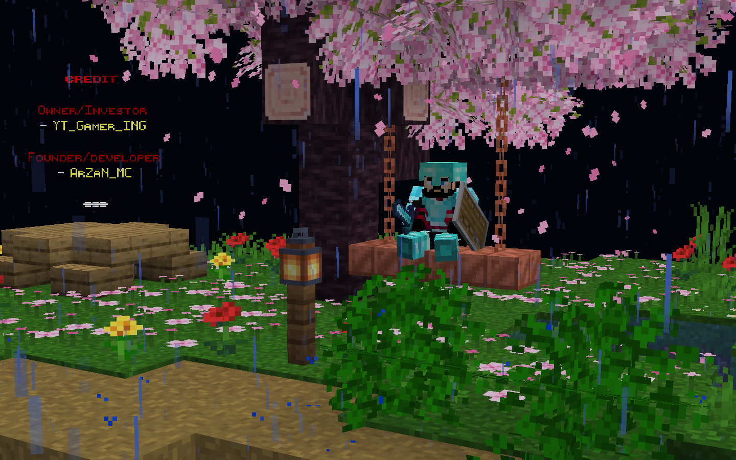 The Visual Representation of Pack being used in a Screenshot