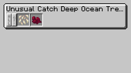 Unusual Deep Ocean
