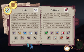 Hooks and Bobbers help page!