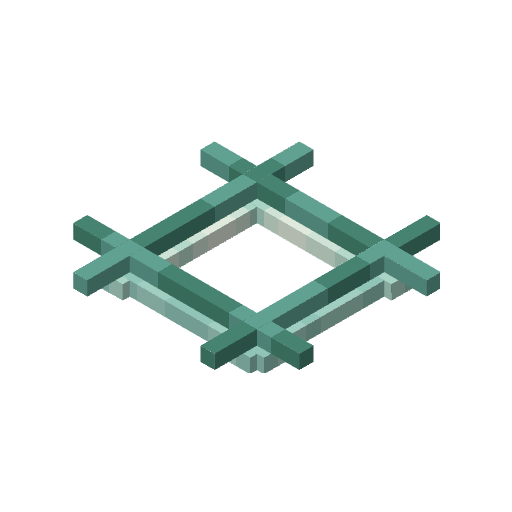 Prismarine Crossover Rail