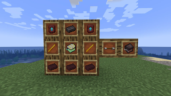The new nether engine crafting recipe