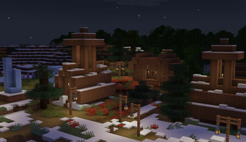 Snowy Village