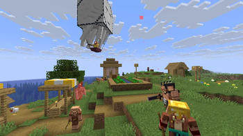 Piglin Invade Village WIth New variant