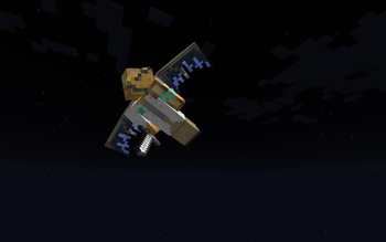 Flying with phantom wings