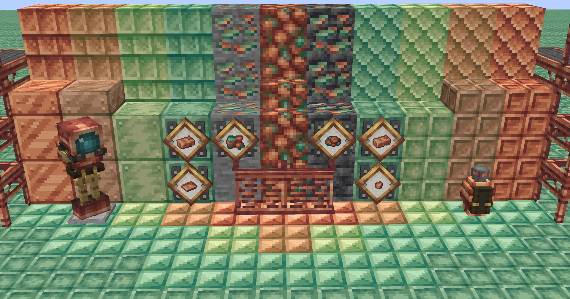 copper textures