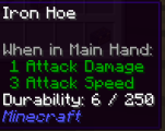 Iron Hoe